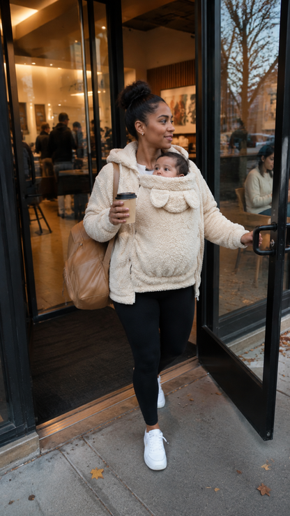Womens Cashmere Blend Hooded Cardigan