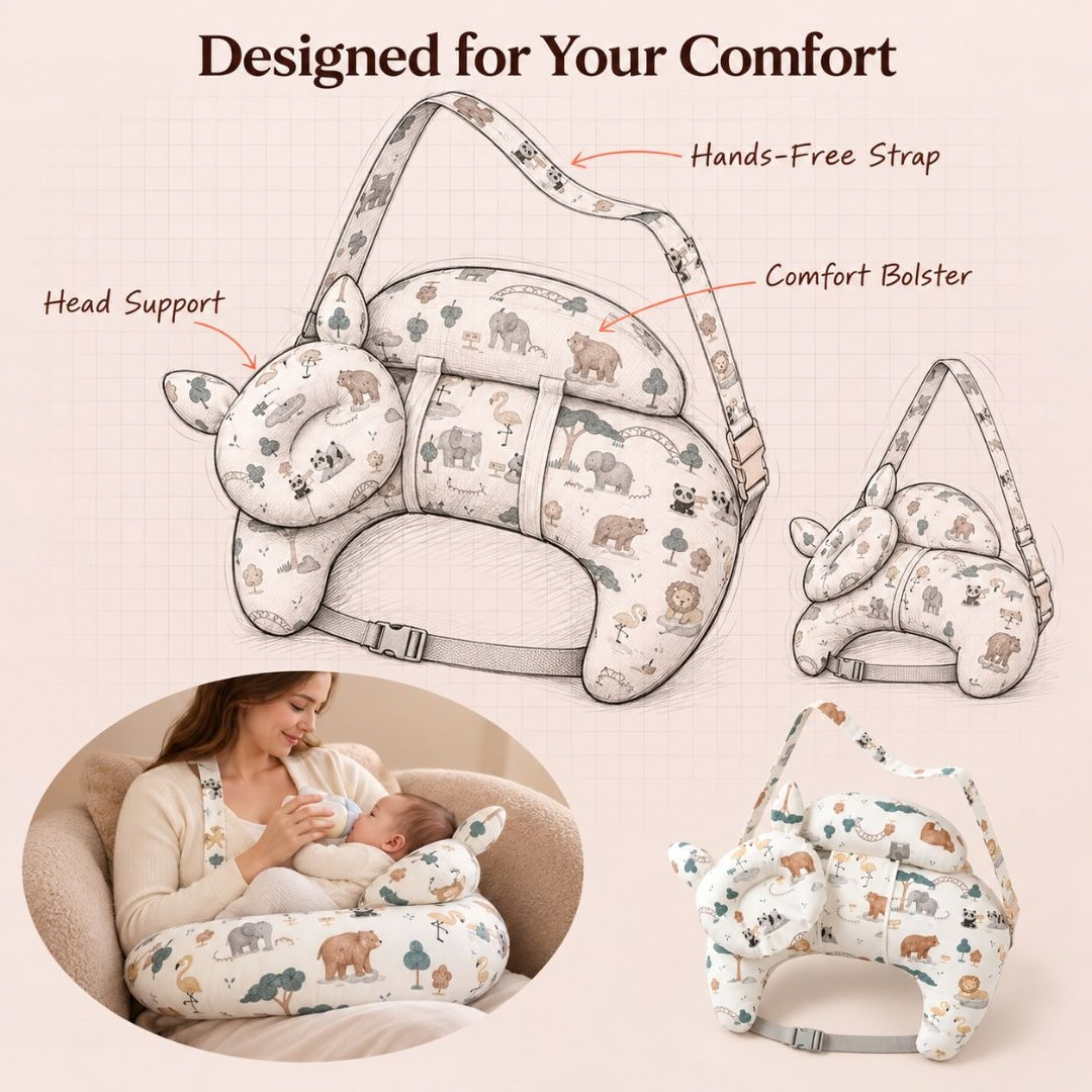 Hands-Free Nursing Pillow