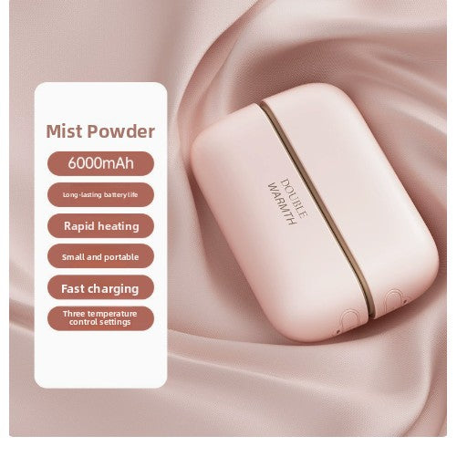 Mini Magnetic USB Hand Warmer with Power Bank Function